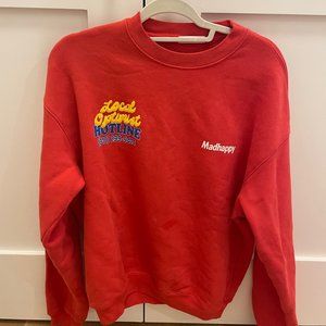 LOCAL OPTIMIST HOTLINE HERITAGE CREWNECK - CARDINAL
